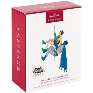 New! Batman & Robin 1966 TV Show Hallmark Keepsake Ornament DC Comics Superhero